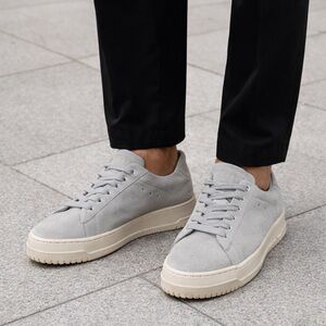 Copenhagen Studios Light Grey Nubuck Suede Sneakers EU 41 /US 8.5 Made in Europe